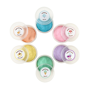 Набор теста для лепки LUKNO с аксессуарами "Динозавры"